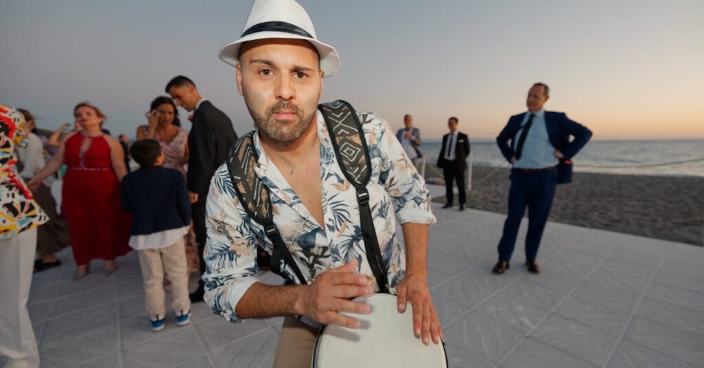 ドラムを高く売るための5つの具体的なコツを視覚的に説明した戦略的イメージ図