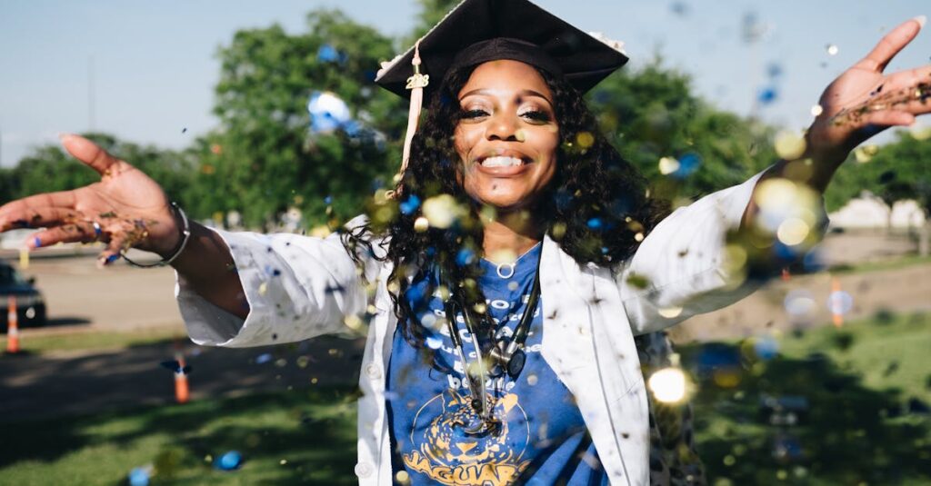 ナーワルのメルマガ特典を活用して成果を上げた読者のイメージ。成長を実感する表情。