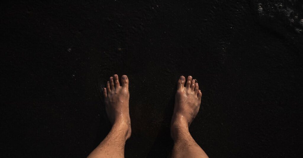 変化を求めて小さな一歩を踏み出す女性の姿